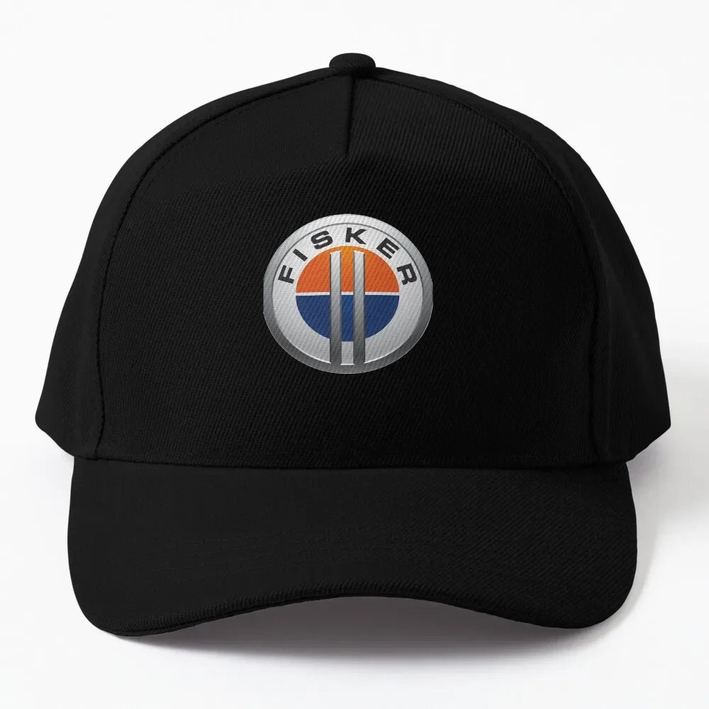 

Fisker Car Logo Merchandise Essential Baseball Cap |-F-| funny hat birthday Trucker Hats For Men Women's