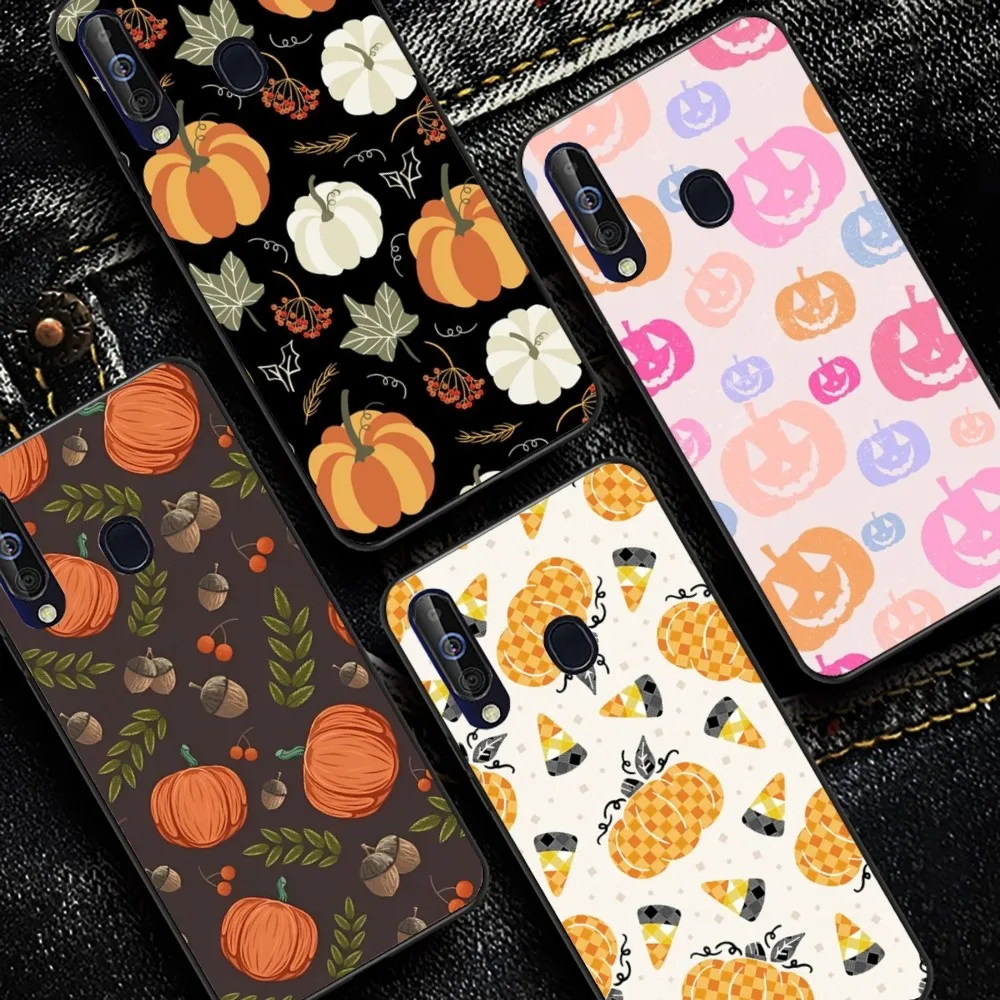 

Pumpkin Phone Case For Redmi 8 9 10 pocoX3 pro for Samsung Note 10 20 for Huawei Mate 20 30 40 50 lite