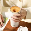 Electric Magnetic Automatic Mixing Cup USB Rechargeable Household Waterproof Bottle 400ML Milk Coffee Blender Self Mixing Mug 3