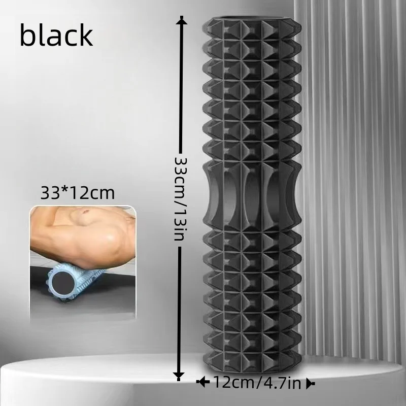 Solid Yoga Block Foam Roller for Muscle Fascia Relaxation Leg Shoulder Back Massage yoga block foam roller