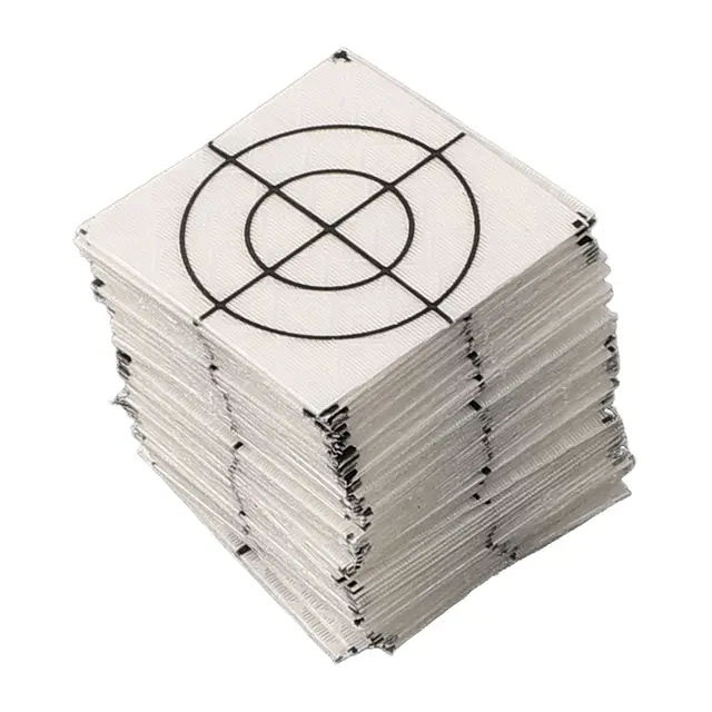 100 Pcs Green Reflective Tape Sheets - 40x40mm Super Power Reflector Targets For Construction & Surveying - View #13