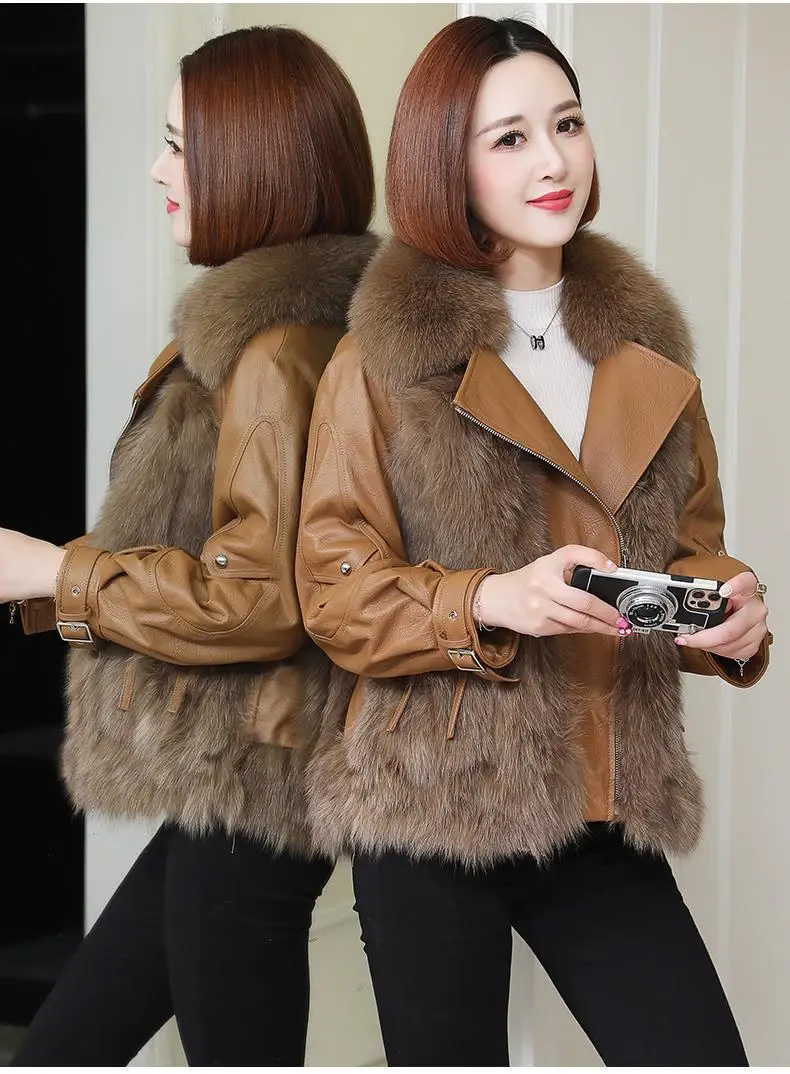 Fake Fur Coat detail texture