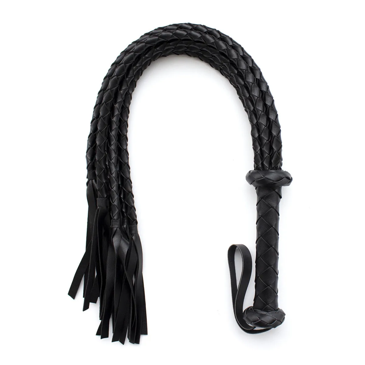 30" Leather Horse Crop, Purple and Black Riding Crop Whip, Faux Leather Crop Whips, Leather Horse Crop Whip for Couples 5