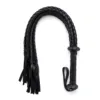 30" Leather Horse Crop, Purple and Black Riding Crop Whip, Faux Leather Crop Whips, Leather Horse Crop Whip for Couples 5