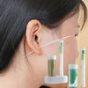 60PCS Disposable Earrings Hole Clean Paper Line Ear Piercing Cleaning Effective Ear Hole Cleaner Tool For Removing Dirt Odor 3