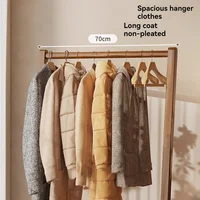 Porte-vêtements, du sol au plafond, pour chambre à coucher, petit porte-vêtements, simple, pour chevet, usage domestique intérieur, dortoir, pour vêtements temporaires 4