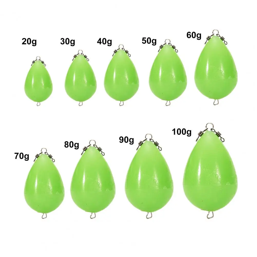 Fishing Egg Float Durable PP Solid Night Luminous Booster Fishing Bobber Equipment