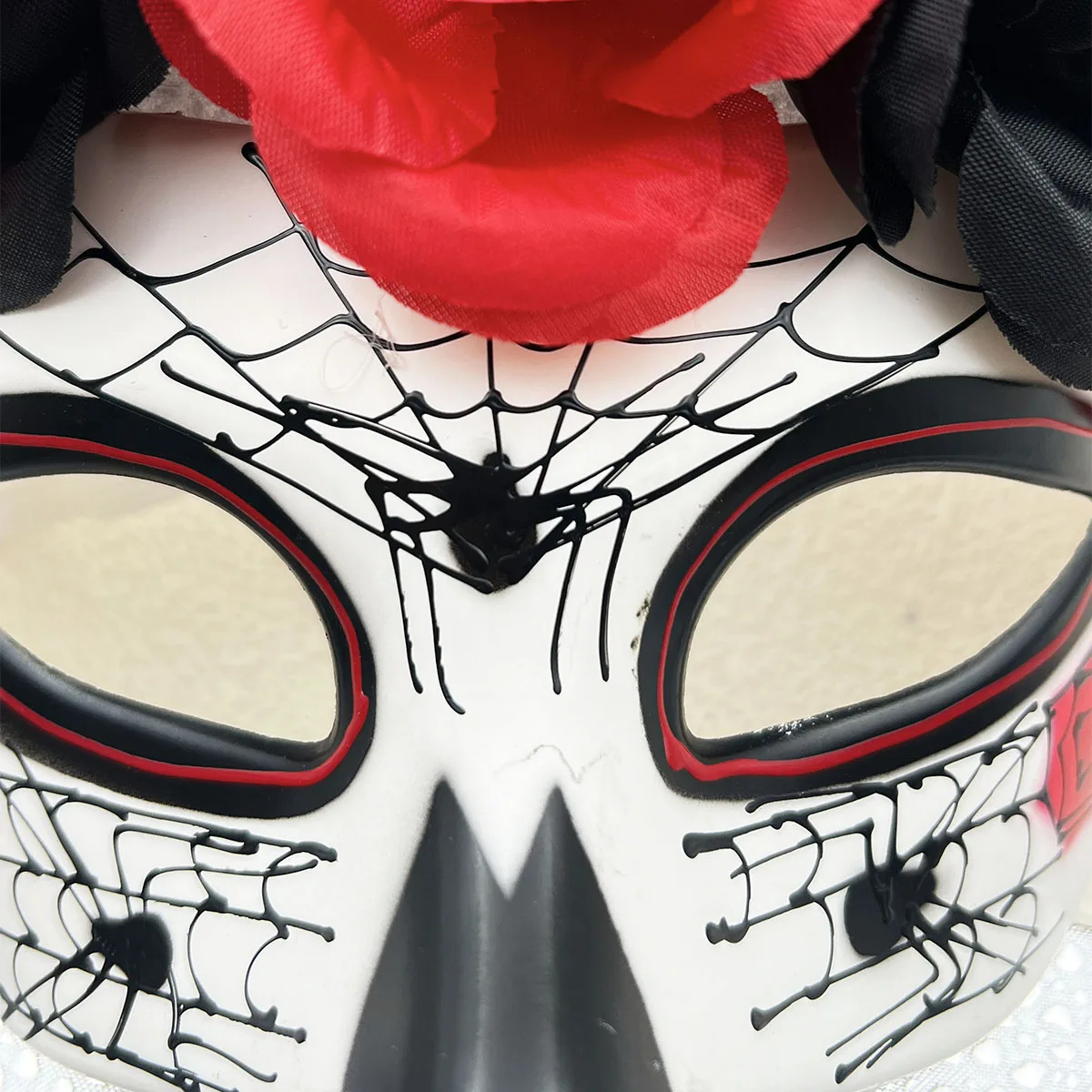 Ladies' Half Face Mask face mask halloween mask party masks 3d face masks 1PC-6PC Suitable For Role-Playing Props Such As Halloween Day of the Dead costume parties
