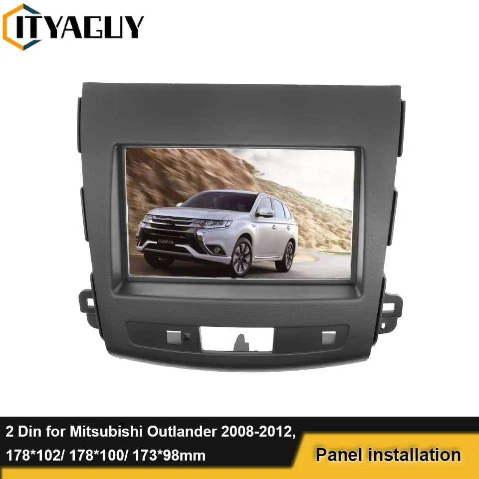 

Автомобильная магнитола 2 Din с DVD-плеером для Mitsubishi Outlander 2008-2012