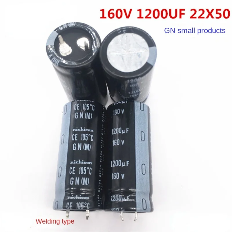 Nikon Electrolytic Capacitor 160V1200UF 22X50 GN 105 Degrees 1200UF 160V 22 * 50 1pcs