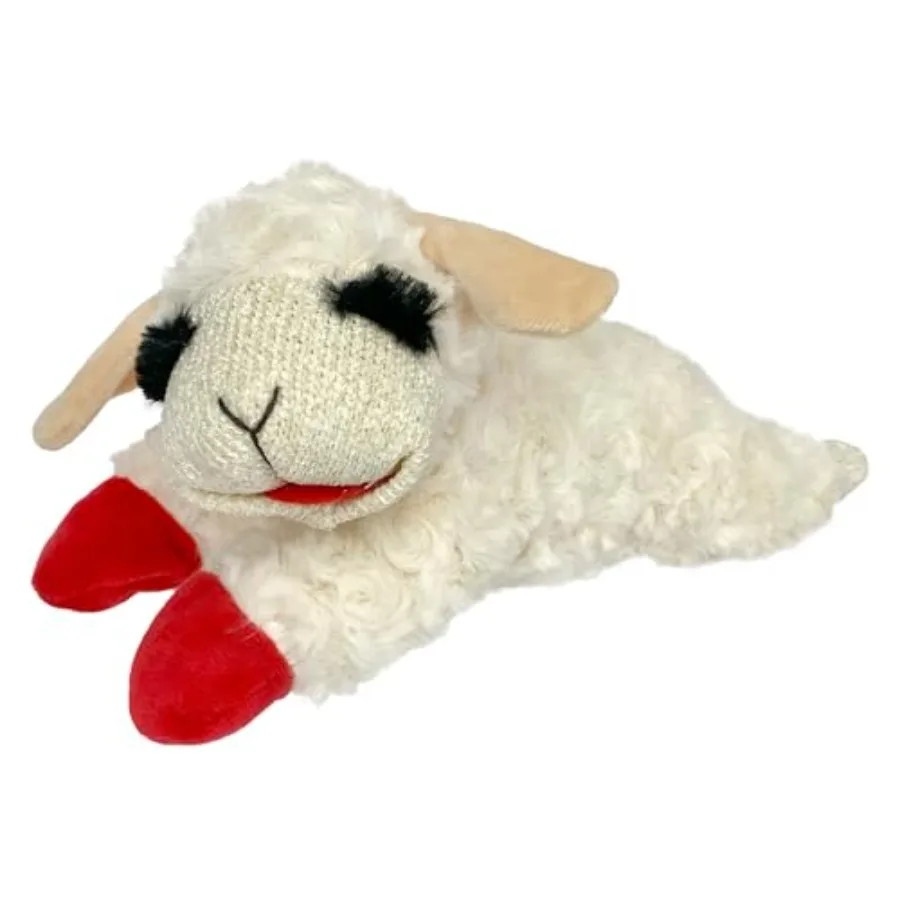 Lamb Chop Soft Plush Squeaky Dog Toy