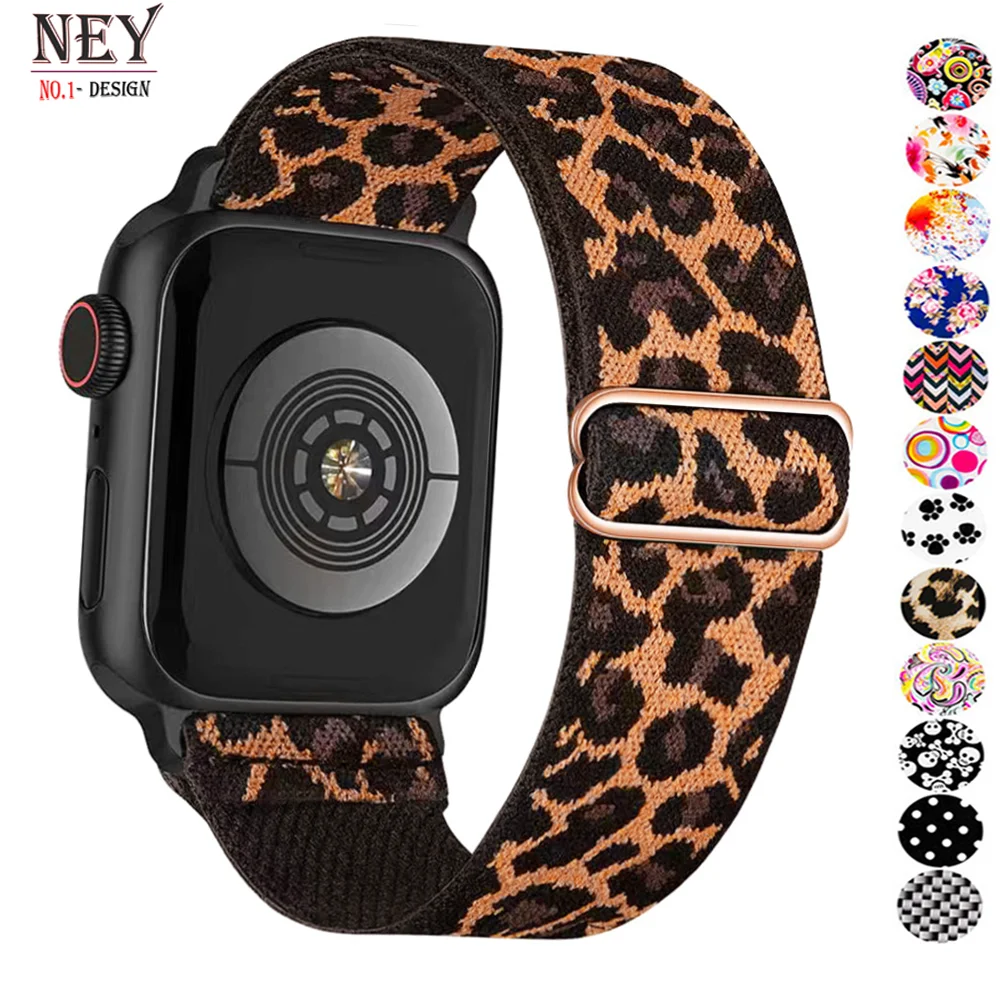 Bohemian Nylon Elastic Watch Band Bracelet