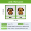 120 Groups Opposites Synonyms English Flashcards Word Card Games for Kids Baby Learning Educational Toys For Children Montessori 2