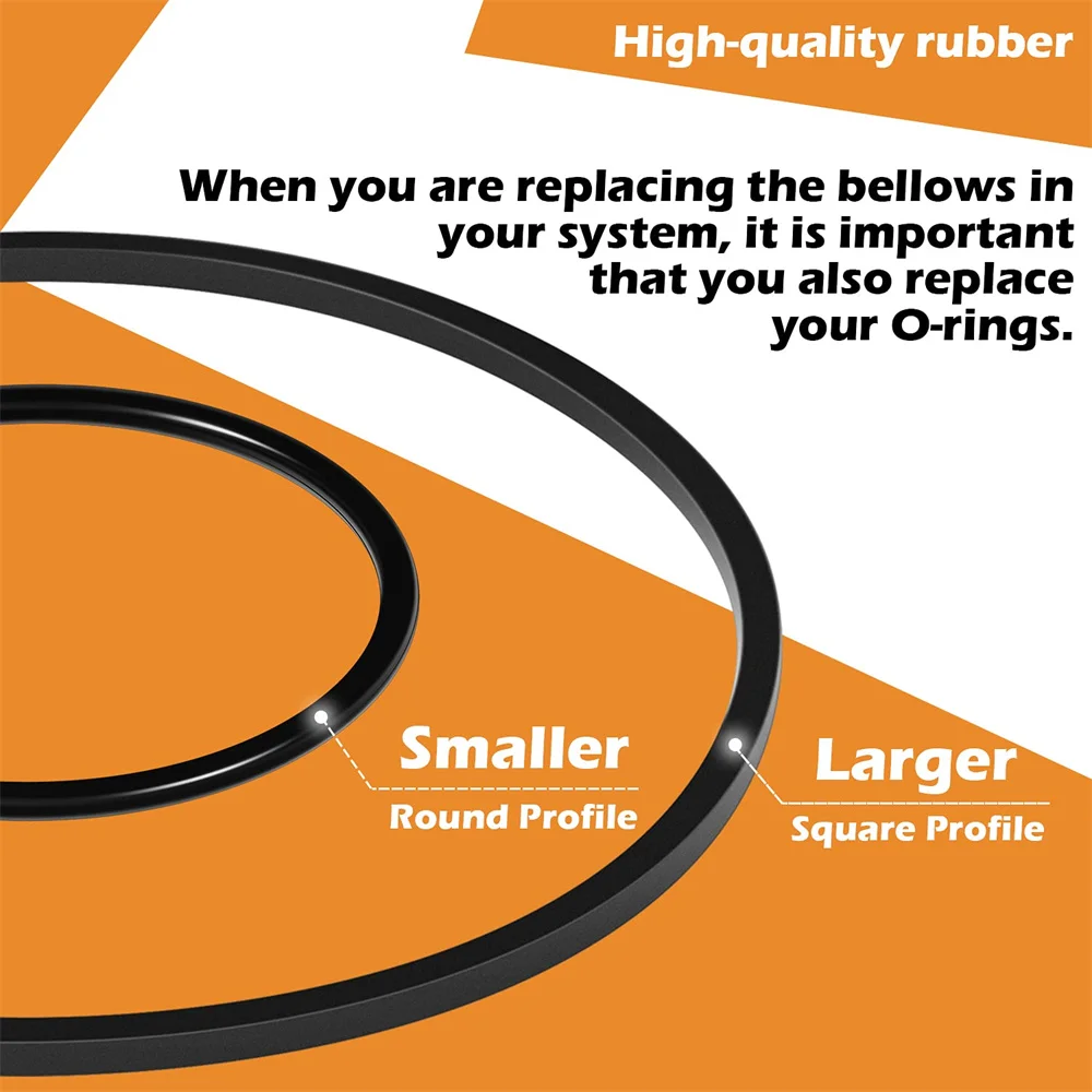 Рисунок 4 - Комплект черных резиновых уплотнительных