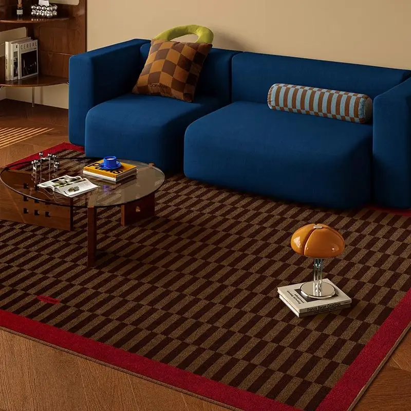 VIKAMA Carpet Living Room Sofa Tea Table Mat French Medieval Waterproof Cloakroom Bedroom Carpet Home Decoration plush rug decorative carpet silk wool rug plush carpet imitated cashmere carpet crystal pile rug coral velvet rug