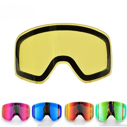 Magnetic Anti Fog Skiing Glasses Multi-color Men's Women's Accessories Brightening Double-layer Anti Fog Replacement Lenses