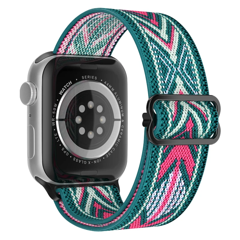 Elastic Nylon Scrunchie Strap Bracelet