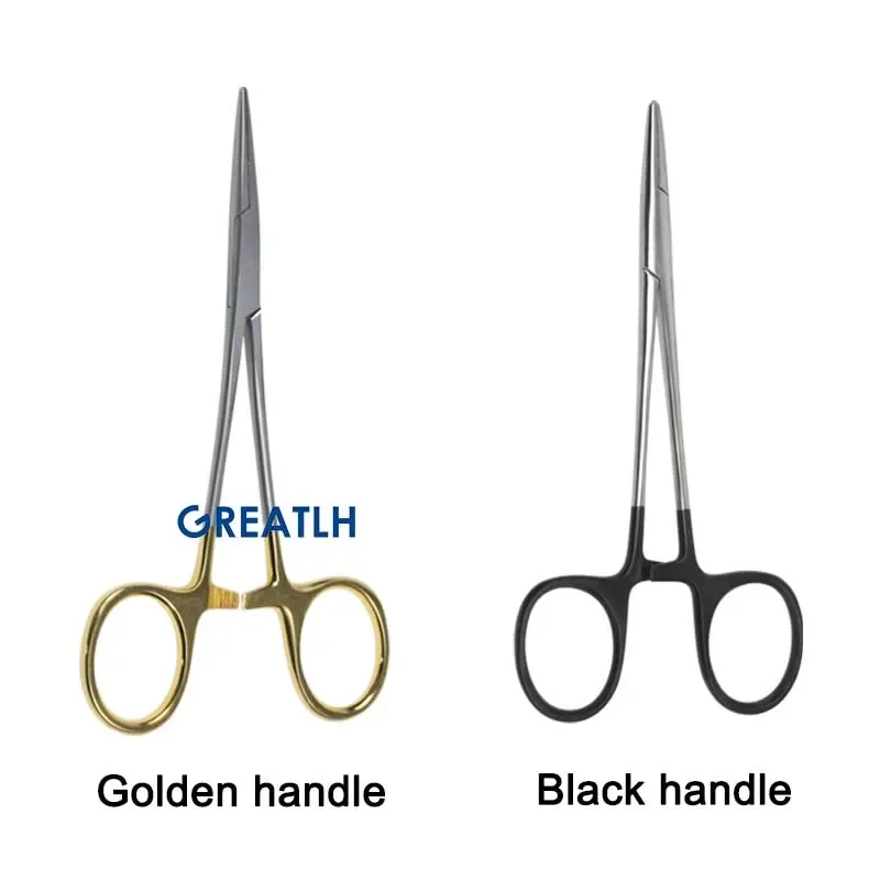 Hemostatic Clamp Forceps Surgical Hemostatic Clamp Pliers Double Eyelid Forceps Ophthalmic Surgery Instrument Stainless veterinary surgical instruments ophthalmic microsurgical scissors ophthalmic surgical instruments