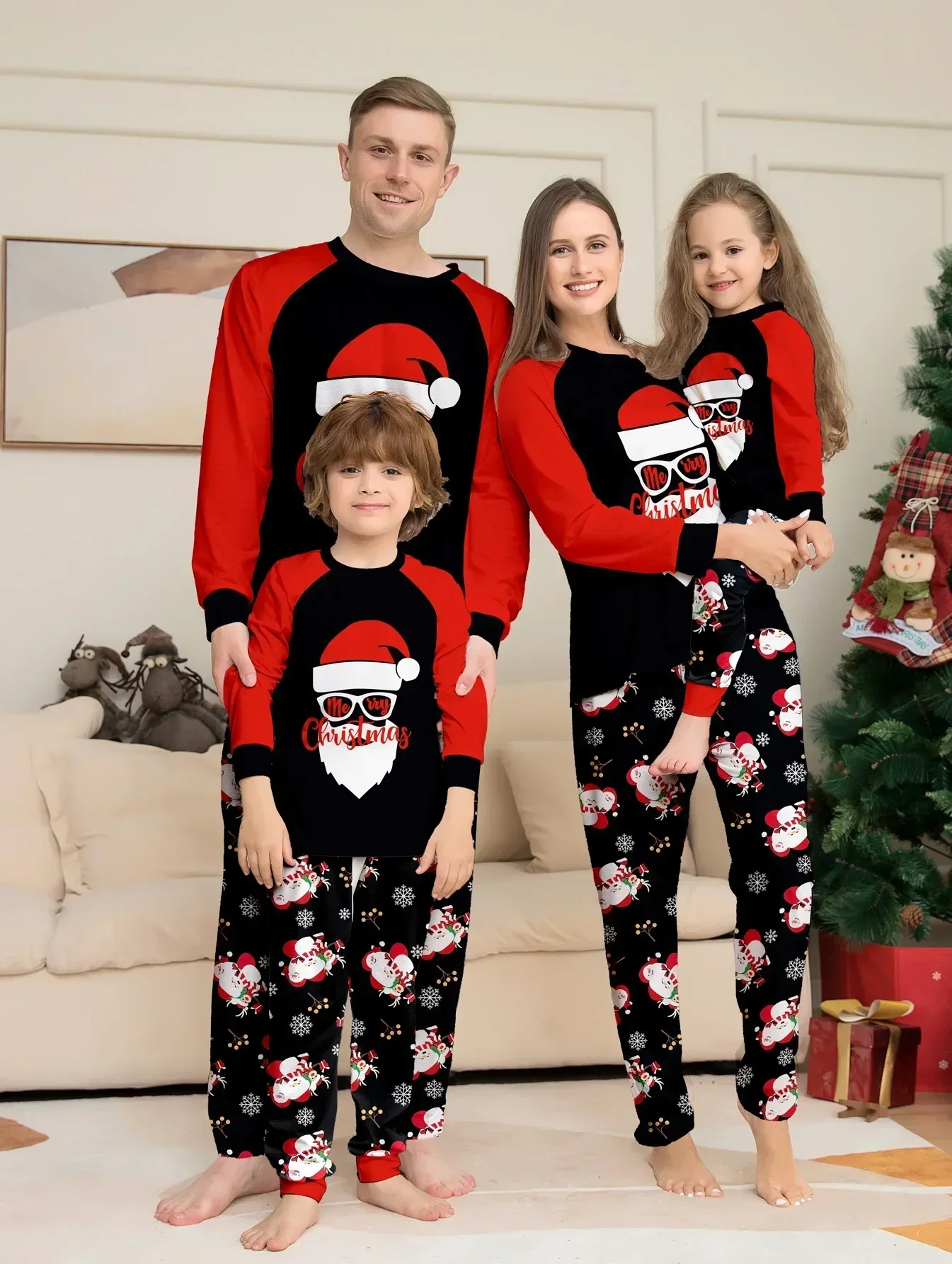 Christmas Pajamas Pijamas Navidad Hombre Y Mujer Christmas Pajamas