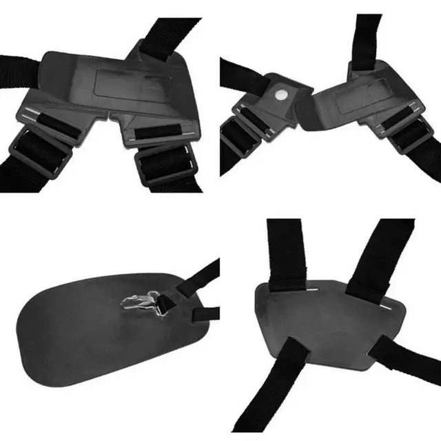 Kettős Váll W-Alakú Heveder Kényelmes Munkaerő-Takarítás Trimmer Párnázott Öv A Kefével Vágott Kerti Metszőhöz - Image 5