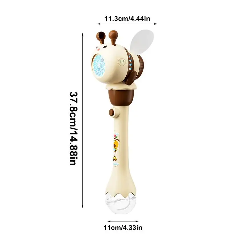 12 Hole Bee Electric Bubble Gun Children Toy Bubbles Machine Kids Gift Outdoor Games Automatic Maker Cartoon Soap Blowers 6