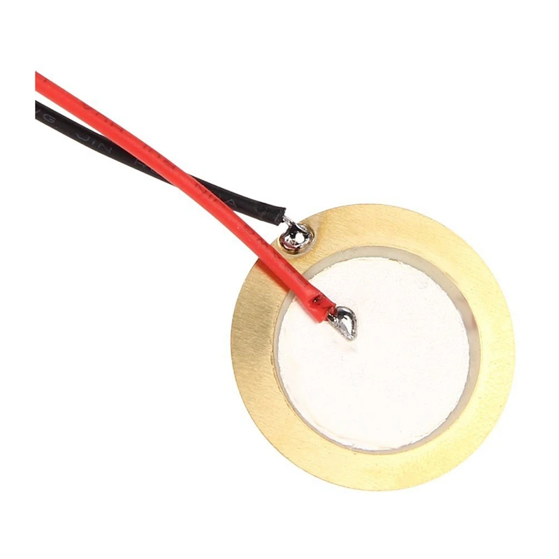 Piezo Discs 24Pcs 27Mm With Leads Mic Drum Trigger Acoustic Pickup CBG Guitar