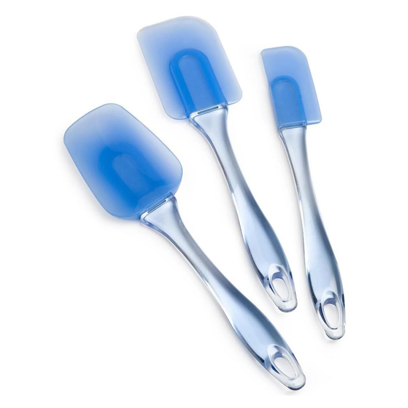 Hot Selling Set Of 3pcs Cake Butter Cream Spatulas Silicone Series