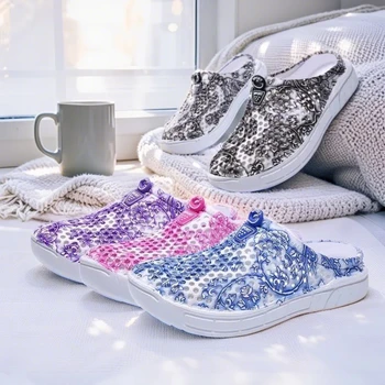 Chinese Style Fashion Clogs 1