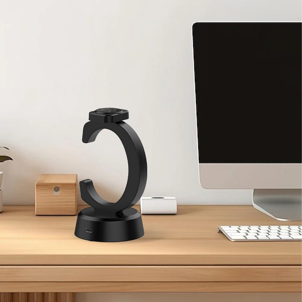 Magnetic Charger Dock Stand with USB Type-C Charging Cable Charge Station Base for Google Pixel Watch 3/Watch 2/Fitbit ACE LTE
