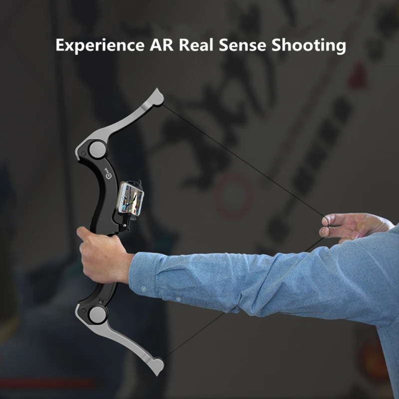 

AR Bow And Arrow Wireless Bluetooth Game Controller AR Archer Augmented Reality Shooting Game AR Game Folding Smart Bow Boy Toys
