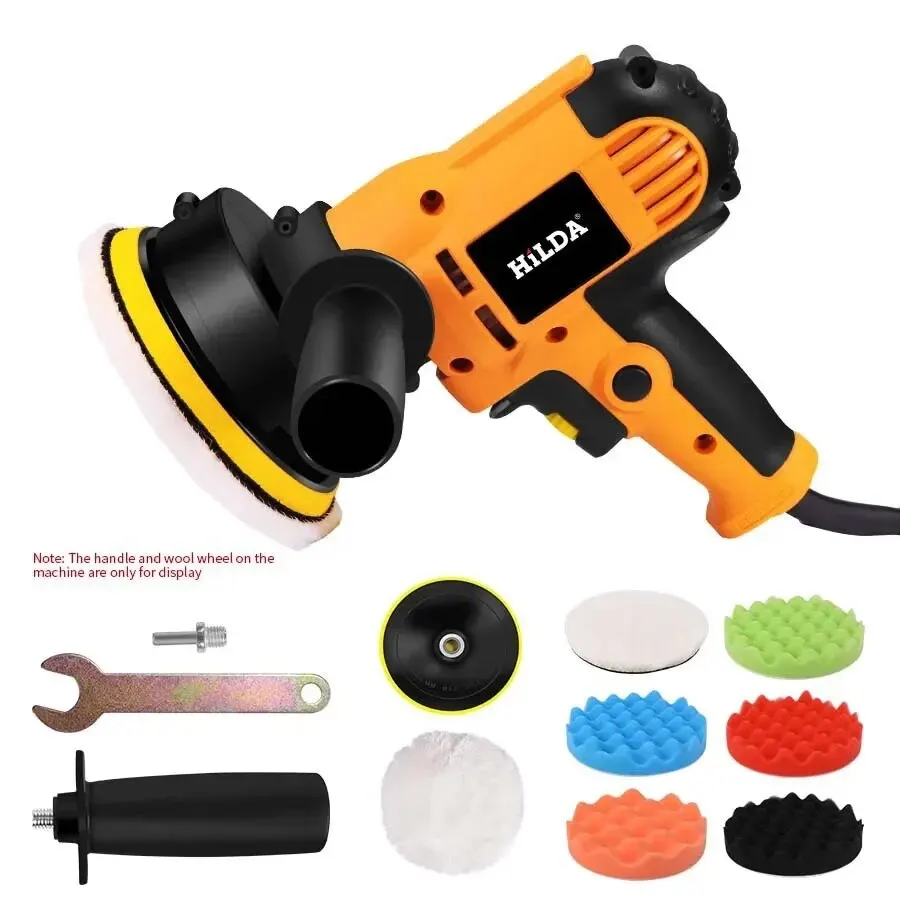 Car Polisher Automotive Polishing Machine Home Use Glass Scratch Repair Wax Coating Beauty Waxing Machine Faster Adjustable Speed
