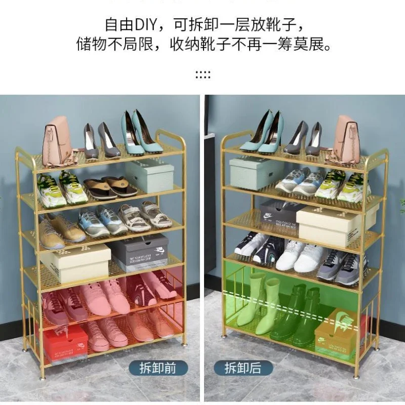 

Simple Multi-layer Shoe Racks Home Entrance Luxury Beautiful Economical Dormitory Shoe Rack Dust-proof Storage Shoes Cabinet