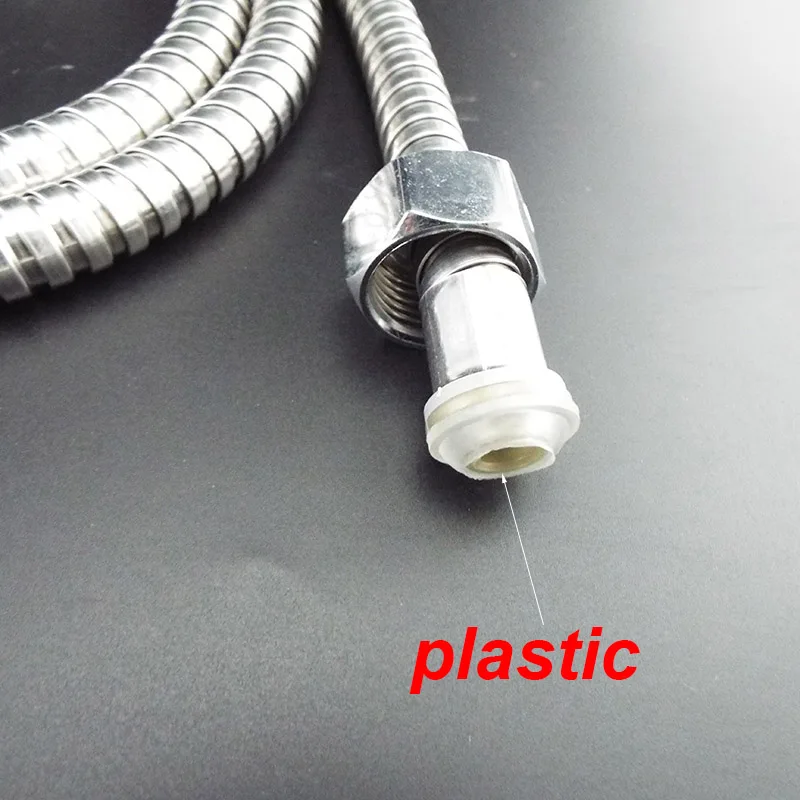 Flexible Water Shower Head Long Pipe Hose Tube Connector for Home Bathroom  Shower Extension Plumbing Pipe Pulling Plastic Head - AliExpress