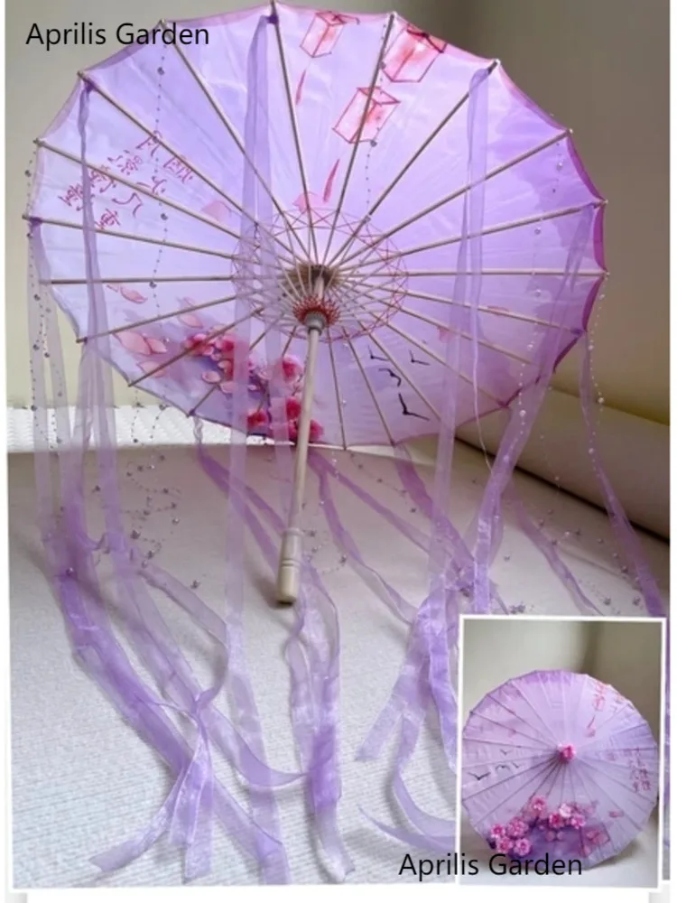 82cm Red Flower Ancient Oil Paper Umbrella Rainproof Chinese Wedding Cheongsam Paraguas Guarda Chuva Şemsiye Japan Sombrilla paper umbrella