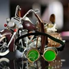 Vintage Steampunk Goggles Cosplay Glasses Eyewear Costume Accessory Riding Glasses Breathable Headband Glasses Durable 6