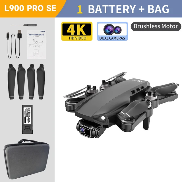 GPS Drone L900 PRO SE MAX Drones with Camera HD 4K Profesional Drone