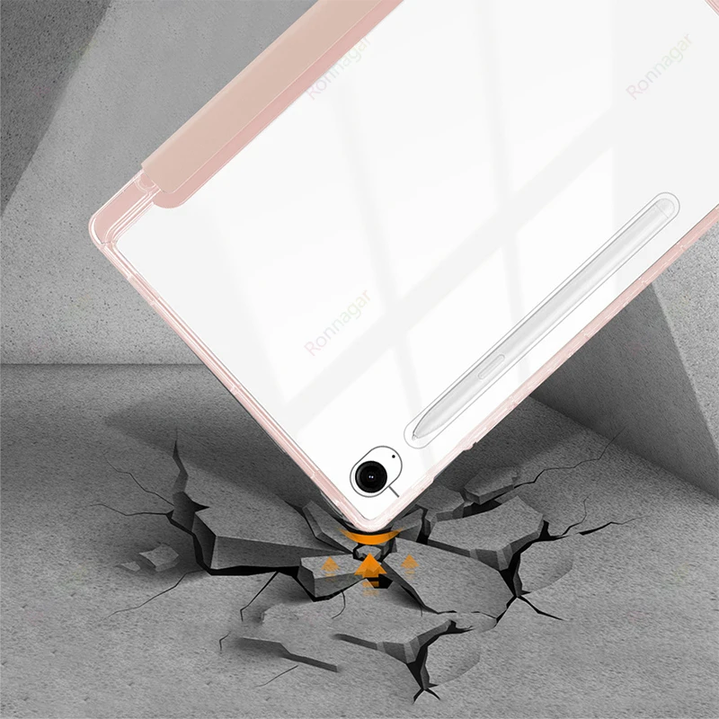 Hybrid Slim Tablet Case with S Pen Holder and Cover