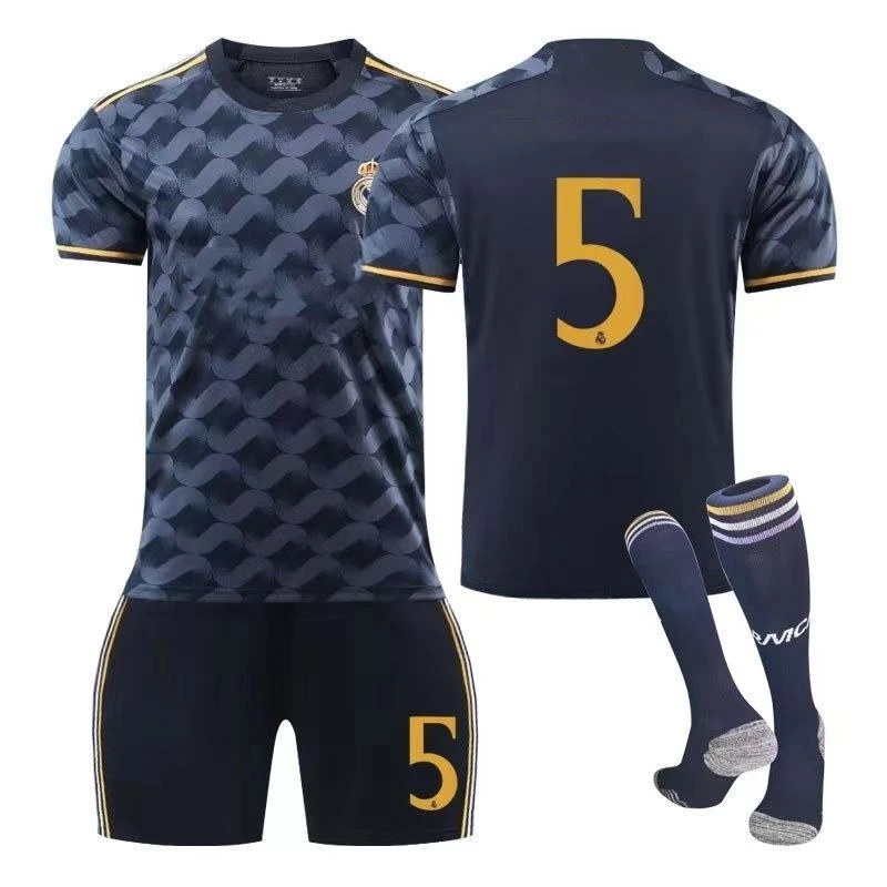 

Summer Quick Drying Football training uniform Children's T-shirt Top+Shorts Set Boys Girls Casual Letter digit Printing