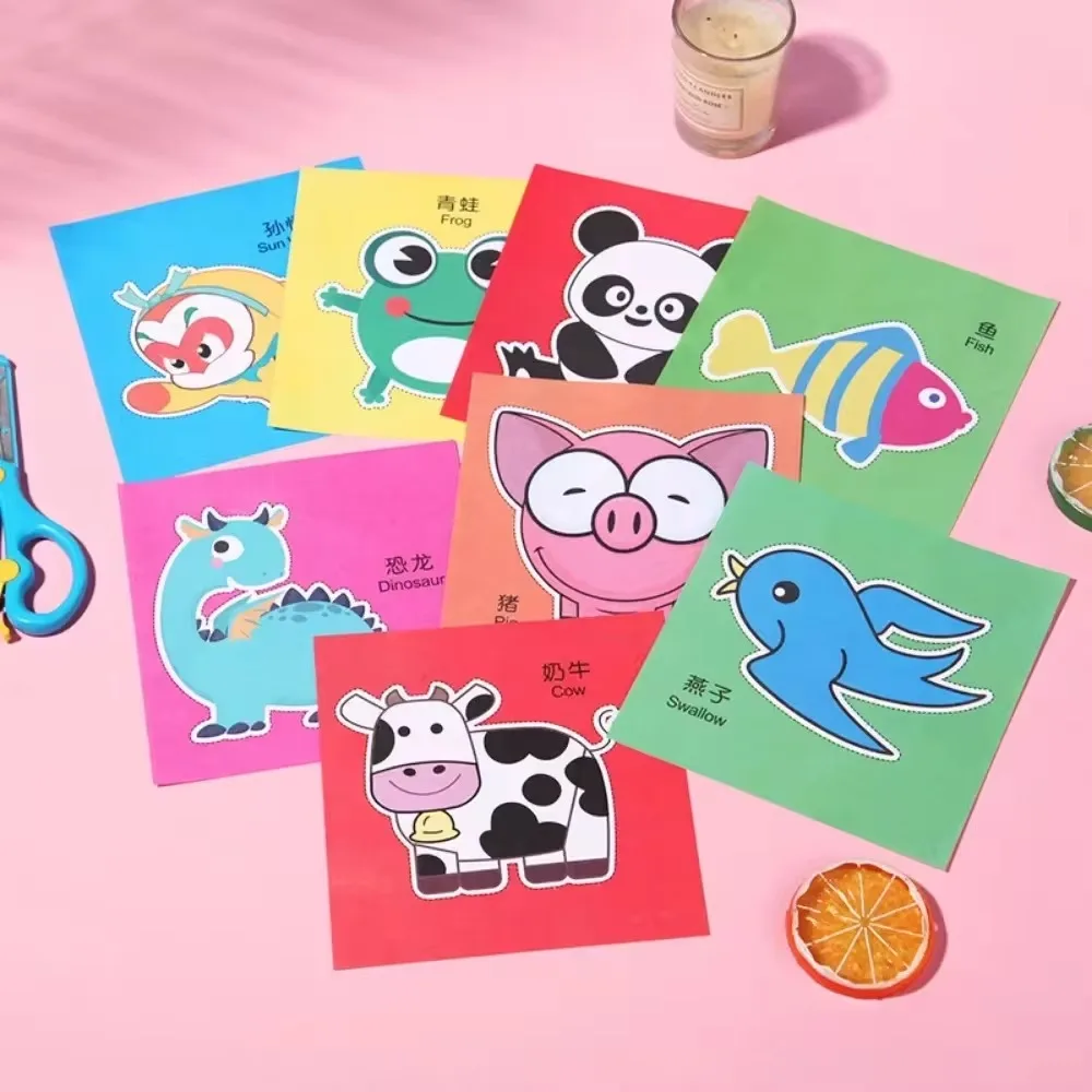 48Pcs DIY Paper Cut Craft Set 3
