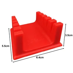 Magnetic Welding Clamp for Wire Fixtures - Versatile and Durable Soldering Tool (Red)