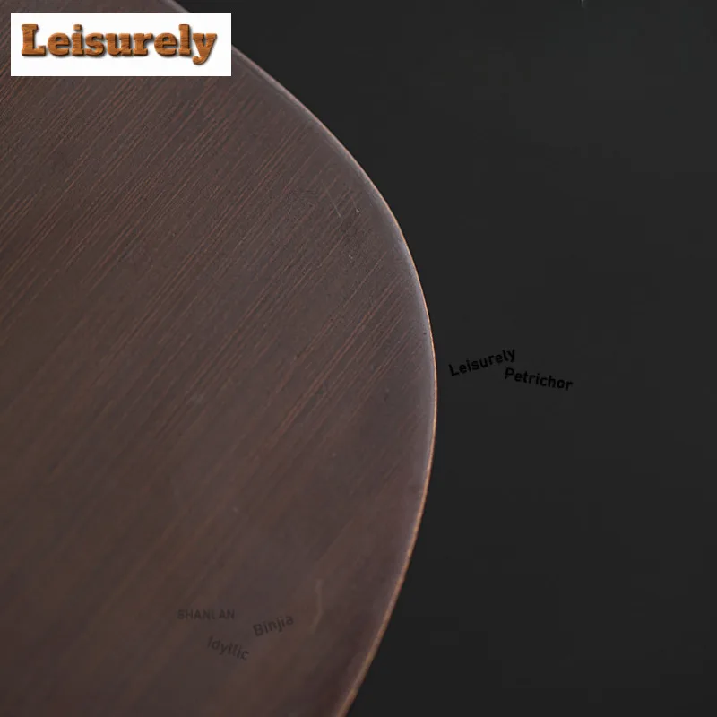 Rock Panel Oval Tea Tray Ancient Dessert Candy Tray Coffee Storage Board Teapot Holder Dishes For Serving Tea Services Craft