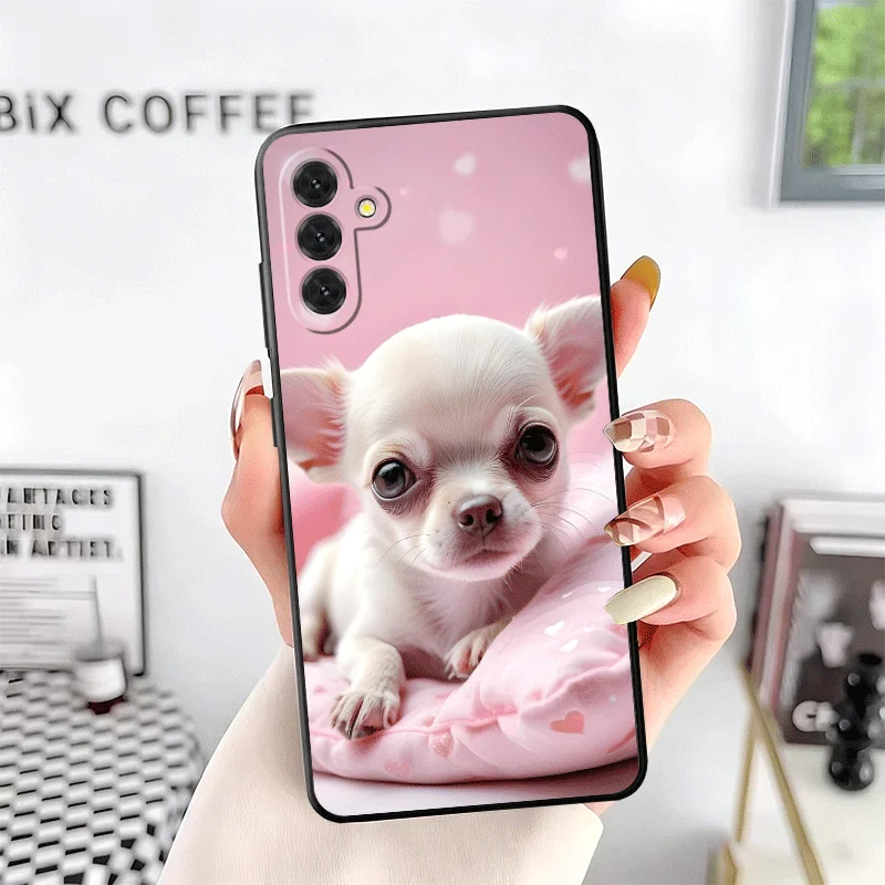 Teacup Chihuahua Puppy Silicone Phone Case