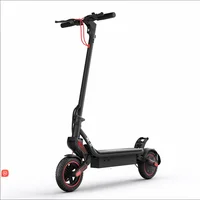 Trottinette électrique W8 avec pneus pneumatiques tout-terrain de 9,3 pouces, moteur brushless 48V 10,4Ah 500W, autonomie maximale de 30-40 km, vitesse maximale de 40 km/h, double suspension, pliable, avec application. 1