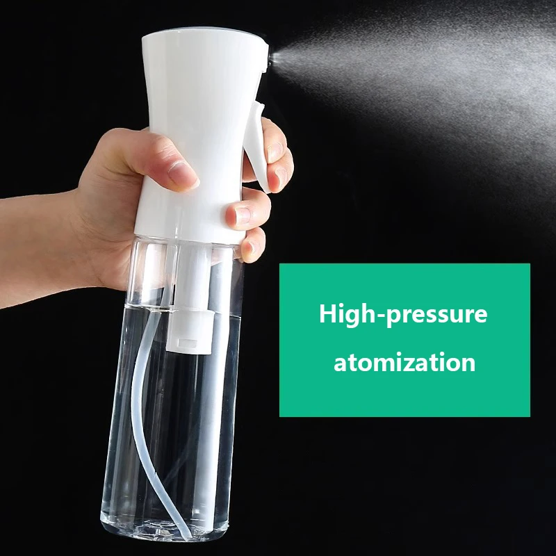 High Pressure Continuous Mist Spray Bottle – Refillable Automatic Watering Can