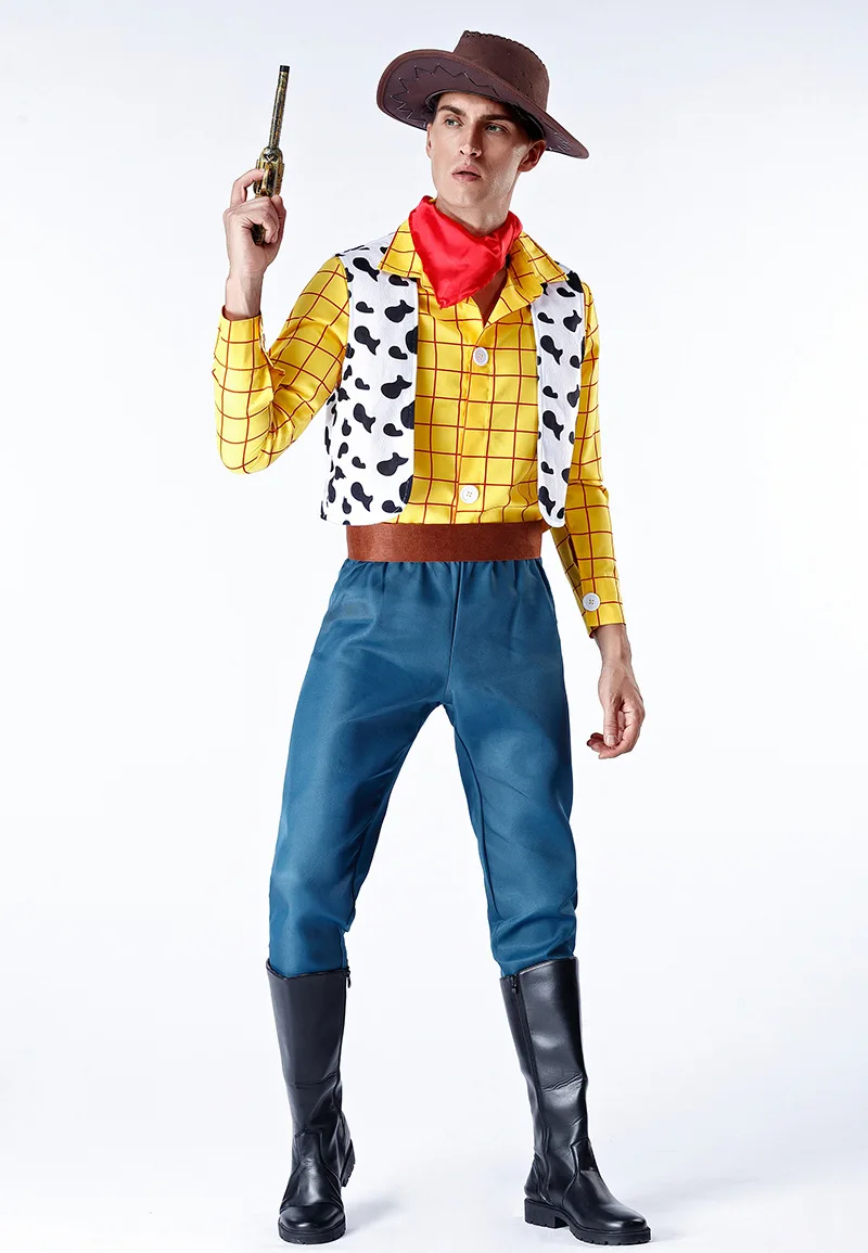 Disfraz De Cosplay De Toy Story Para Adultos, Traje De Sheriff Woody Pride  Vaquero, Traje De Escenario Para Fiesta De Carnaval De Halloween, Conjunto  Completo - Trajes De Cosplay - AliExpress