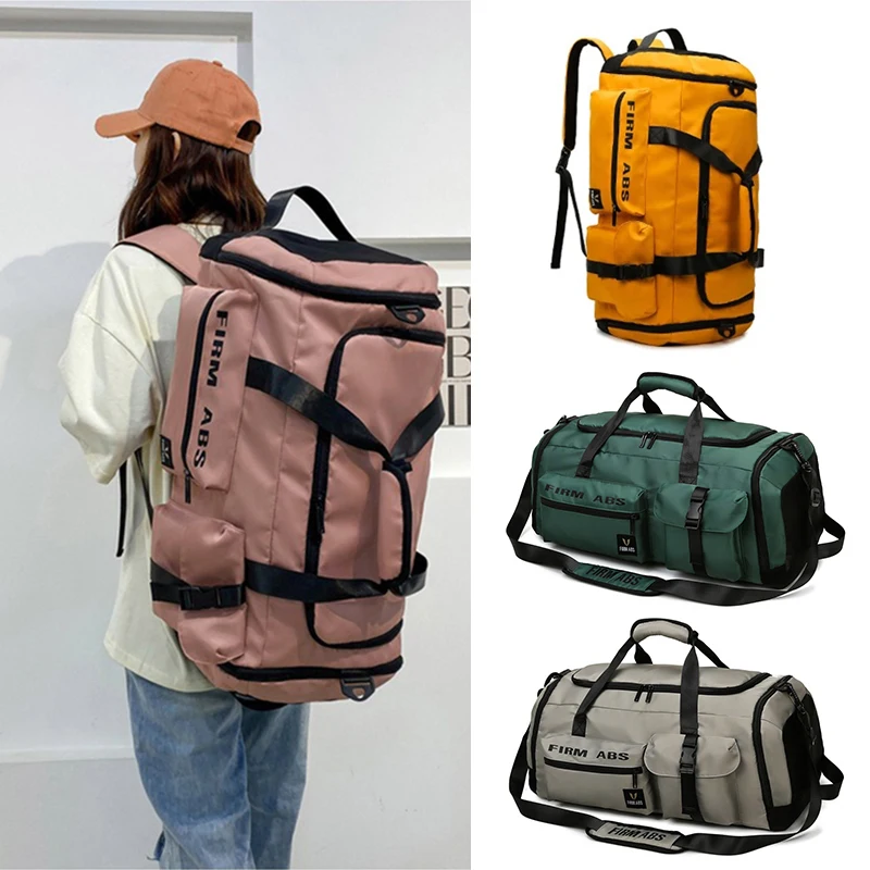 Large Capacity Backpack Women Gym Fitness Travel Tote Luggage Shoe ...
