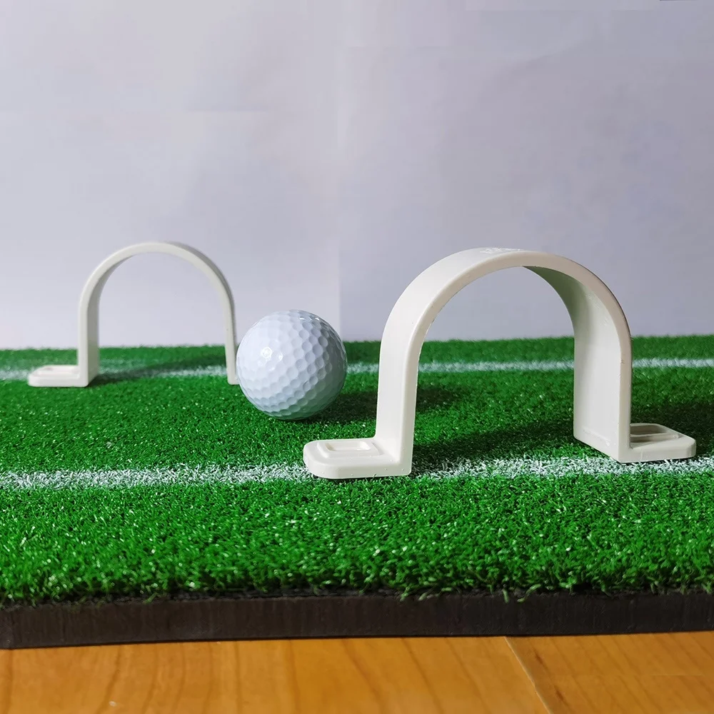 Golf Putting Gates Alignment Practice Indoor Golf Training 2pieces One Pack