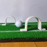 Golf Putting Gates Alignment Practice Indoor Golf Training 2pieces One Pack 1