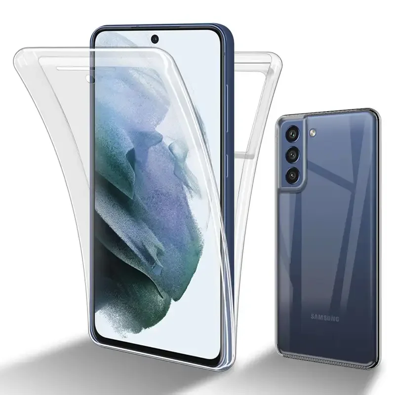 Full Body 2-in-1 Transparent Phone Case with Front and Back Protection