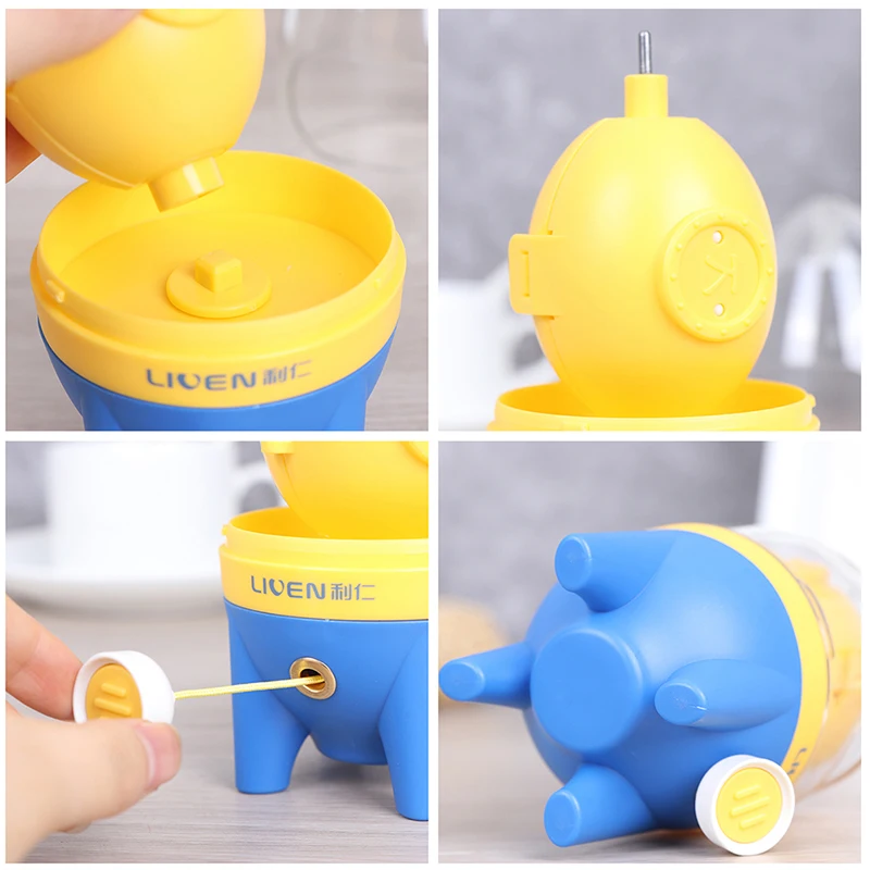 Egg White Yolk Mixer Manual Blender Shaker Kitchen